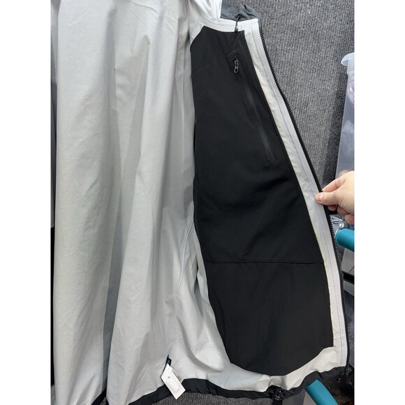 Mountain Equipment Co Hydrofoil Rain Jacket Mens 3XL MEC Hooded Underarm Vents - Picture 10 of 16